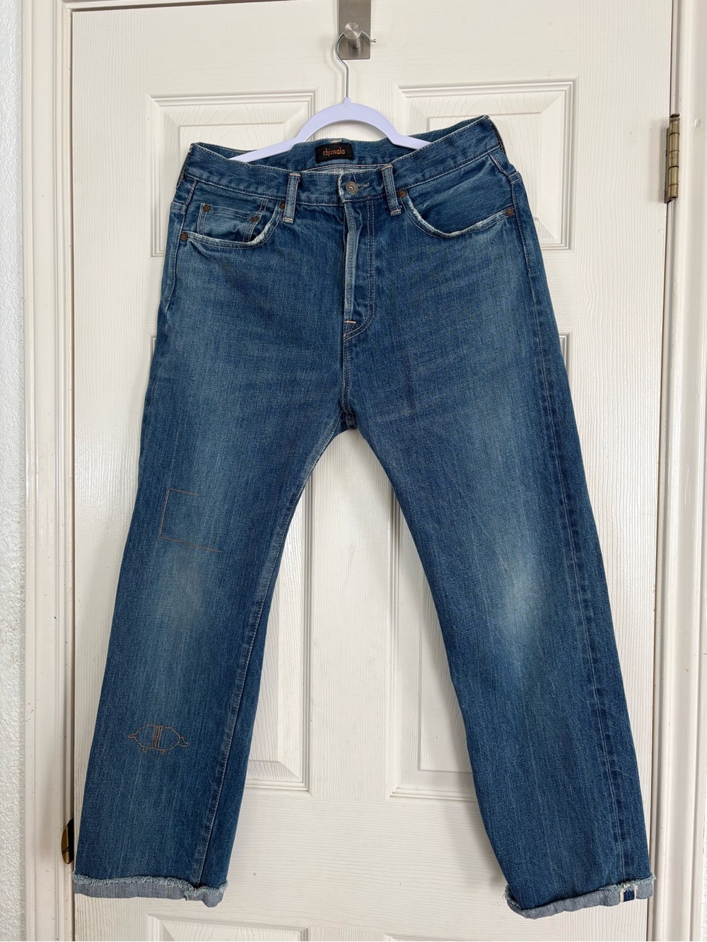 Chimala Women's Selvedge Denim Japan Size 30 Blue Jeans